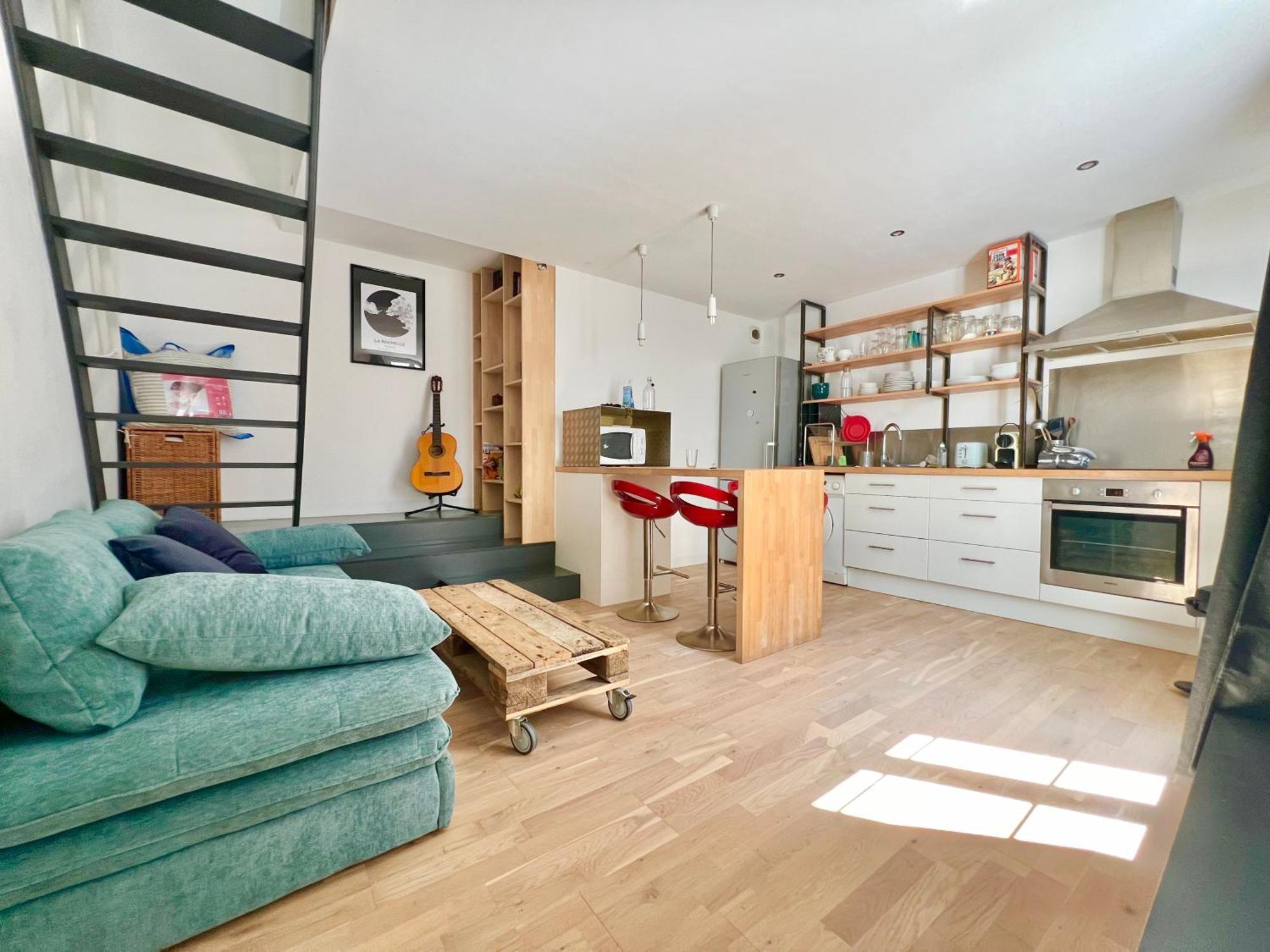 Appartement Sur Le Port - Duplex Cosy & Moderne Face Au Port - Wifi Gratuite - Parfaitement Equipe La Rochelle  Dış mekan fotoğraf